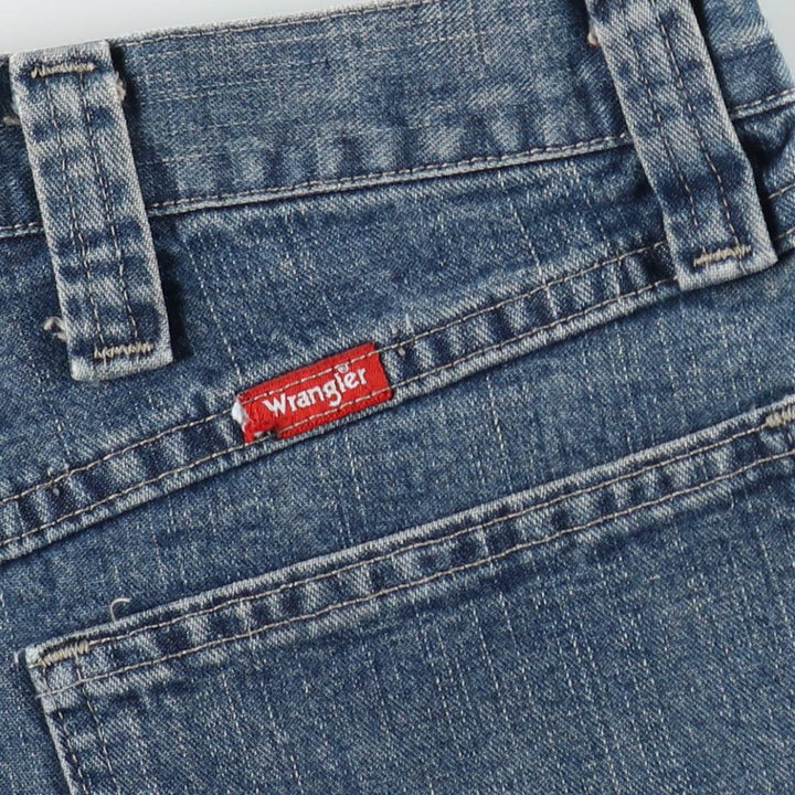 Wrangler Carpenter Denim Painter Shorts (Men's W37 equivalent) cotton blue type Vintage Second Hand