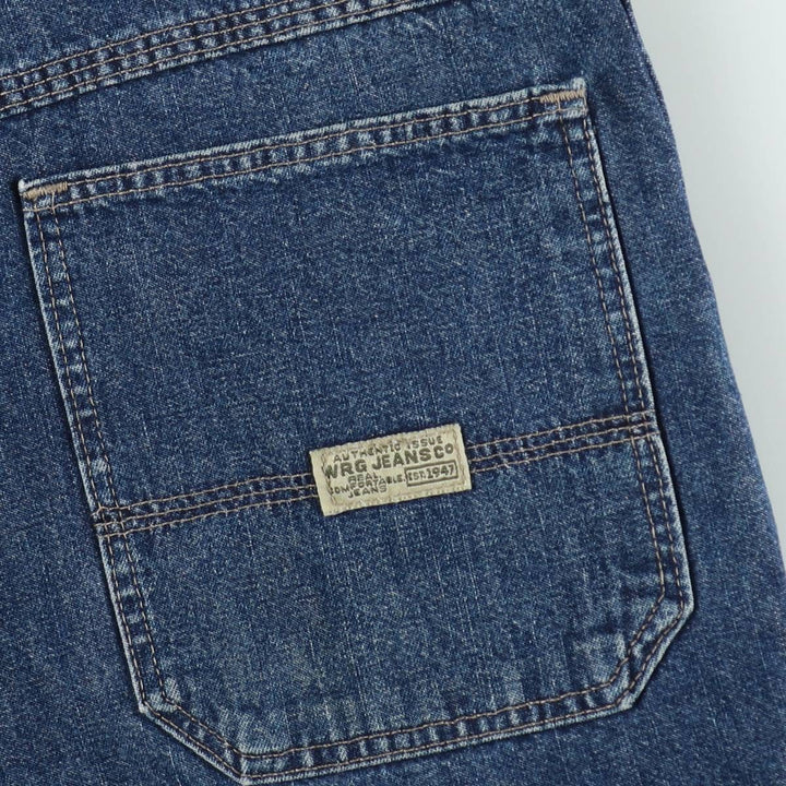 Wrangler denim shorts, men's size W38 (approx.) cotton blue type Vintage Second Hand