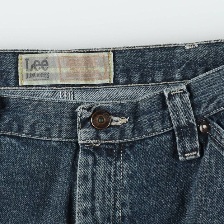Lee denim painter shorts, men's size W37 (approx.) cotton blue type Vintage Second Hand