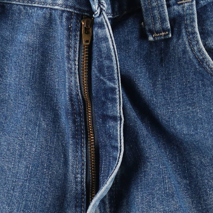 Wrangler denim painter shorts, men's size W37 (approx.) cotton blue type Vintage Second Hand