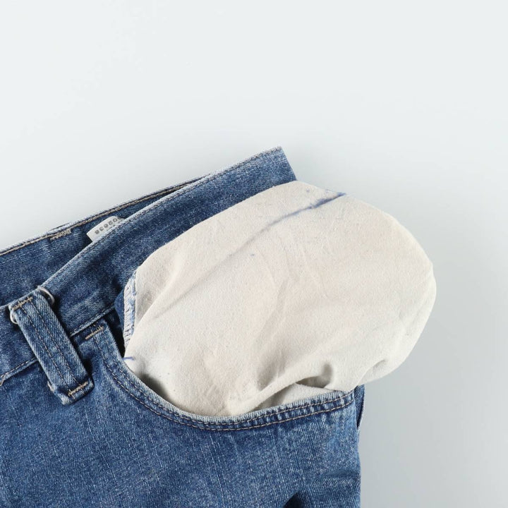 Wrangler denim painter shorts, men's size W37 (approx.) cotton blue type Vintage Second Hand