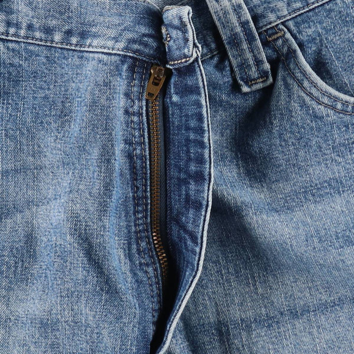Wrangler denim painter shorts, men's size W36 (approx.) cotton blue type Vintage Second Hand