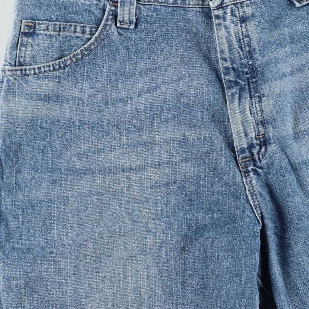 Wrangler denim painter shorts, men's size W36 (approx.) cotton blue type Vintage Second Hand