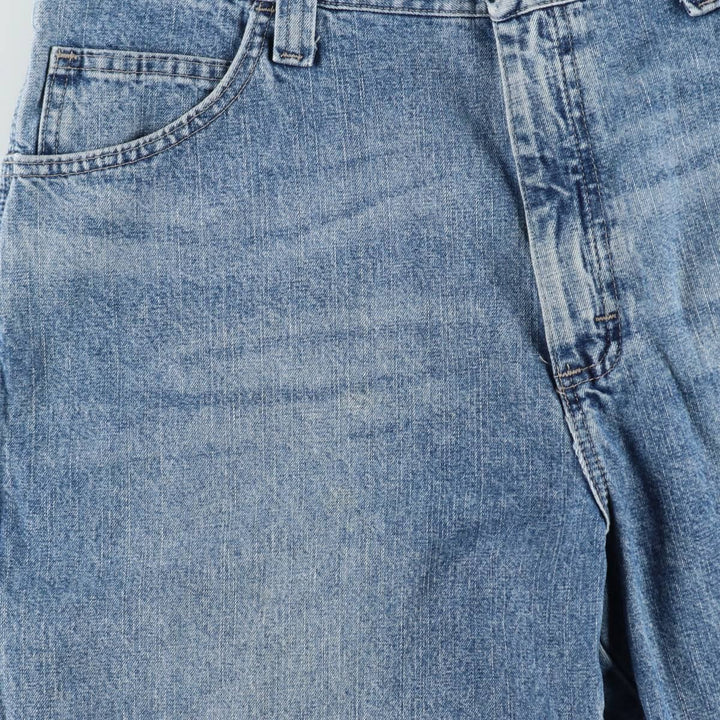 Wrangler denim painter shorts, men's size W36 (approx.) cotton blue type Vintage Second Hand