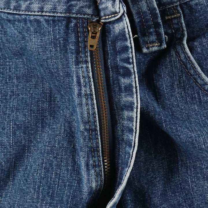 Wrangler denim painter shorts, men's size W36 (approx.) cotton blue type Vintage Second Hand