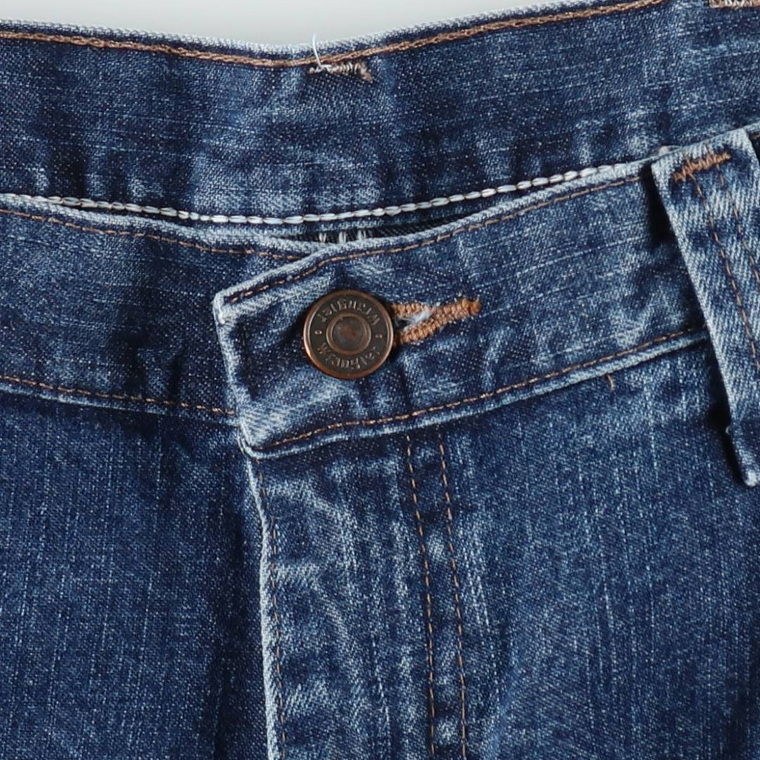 Wrangler Denim Painter Shorts, Shorts, Men's, W36 equivalent cotton blue type Vintage Second Hand