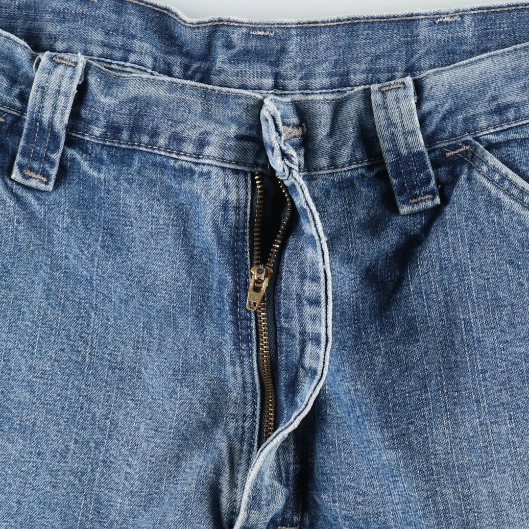 2000'S Wrangler CARPENTER Denim Painter Shorts, Men's W35 (approx.) cotton blue type Vintage Second Hand