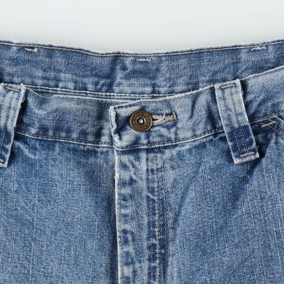 2000'S Wrangler CARPENTER Denim Painter Shorts, Men's W35 (approx.) cotton blue type Vintage Second Hand