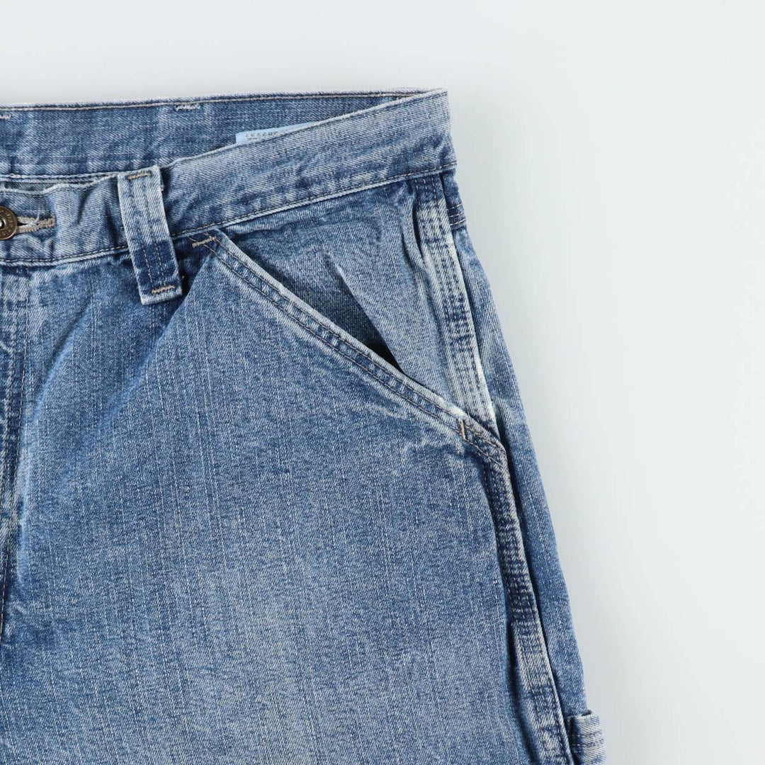 2000'S Wrangler CARPENTER Denim Painter Shorts, Men's W35 (approx.) cotton blue type Vintage Second Hand