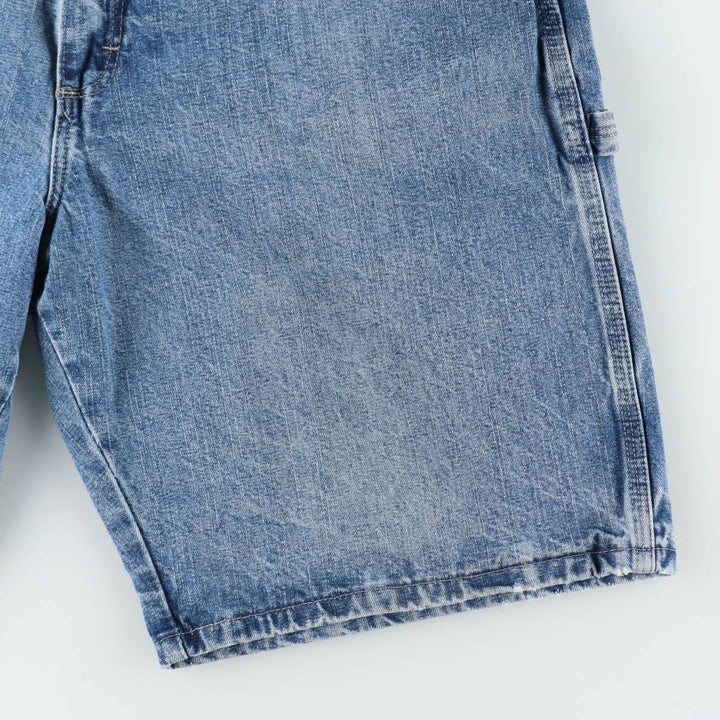 2000'S Wrangler CARPENTER Denim Painter Shorts, Men's W35 (approx.) cotton blue type Vintage Second Hand