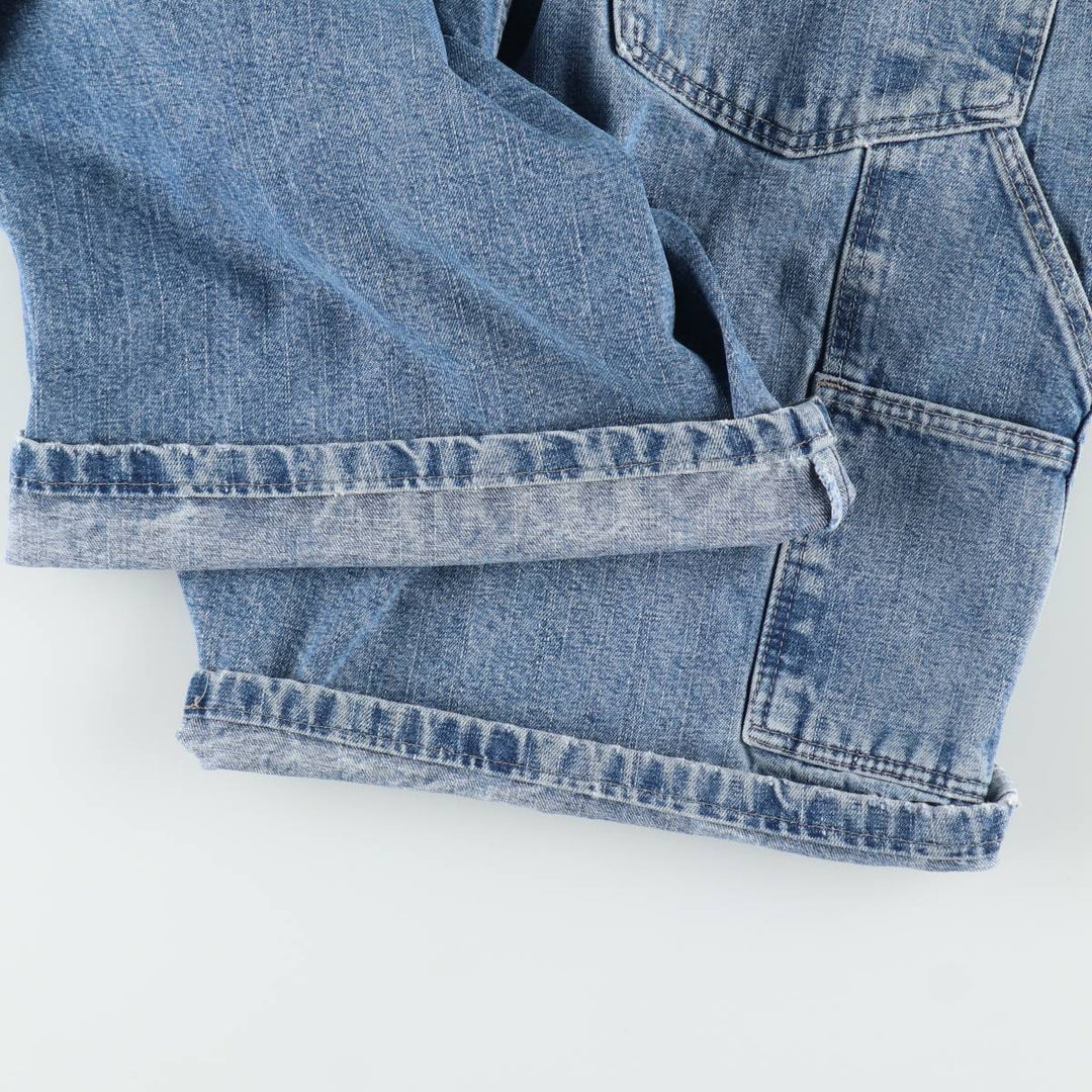 2000'S Wrangler CARPENTER Denim Painter Shorts, Men's W35 (approx.) cotton blue type Vintage Second Hand