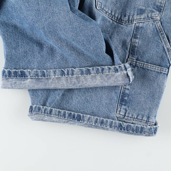 2000'S Wrangler CARPENTER Denim Painter Shorts, Men's W35 (approx.) cotton blue type Vintage Second Hand