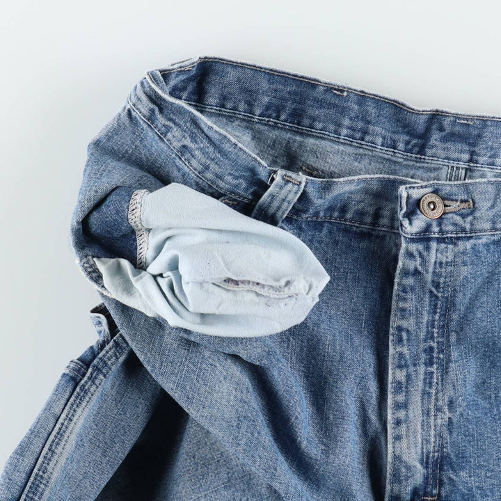 2000'S Wrangler CARPENTER Denim Painter Shorts, Men's W35 (approx.) cotton blue type Vintage Second Hand