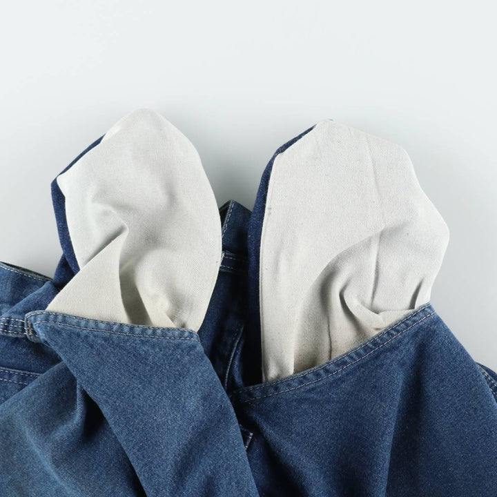 Dickies denim painter shorts, short pants, men's size w33 unclear blue type Vintage Second Hand