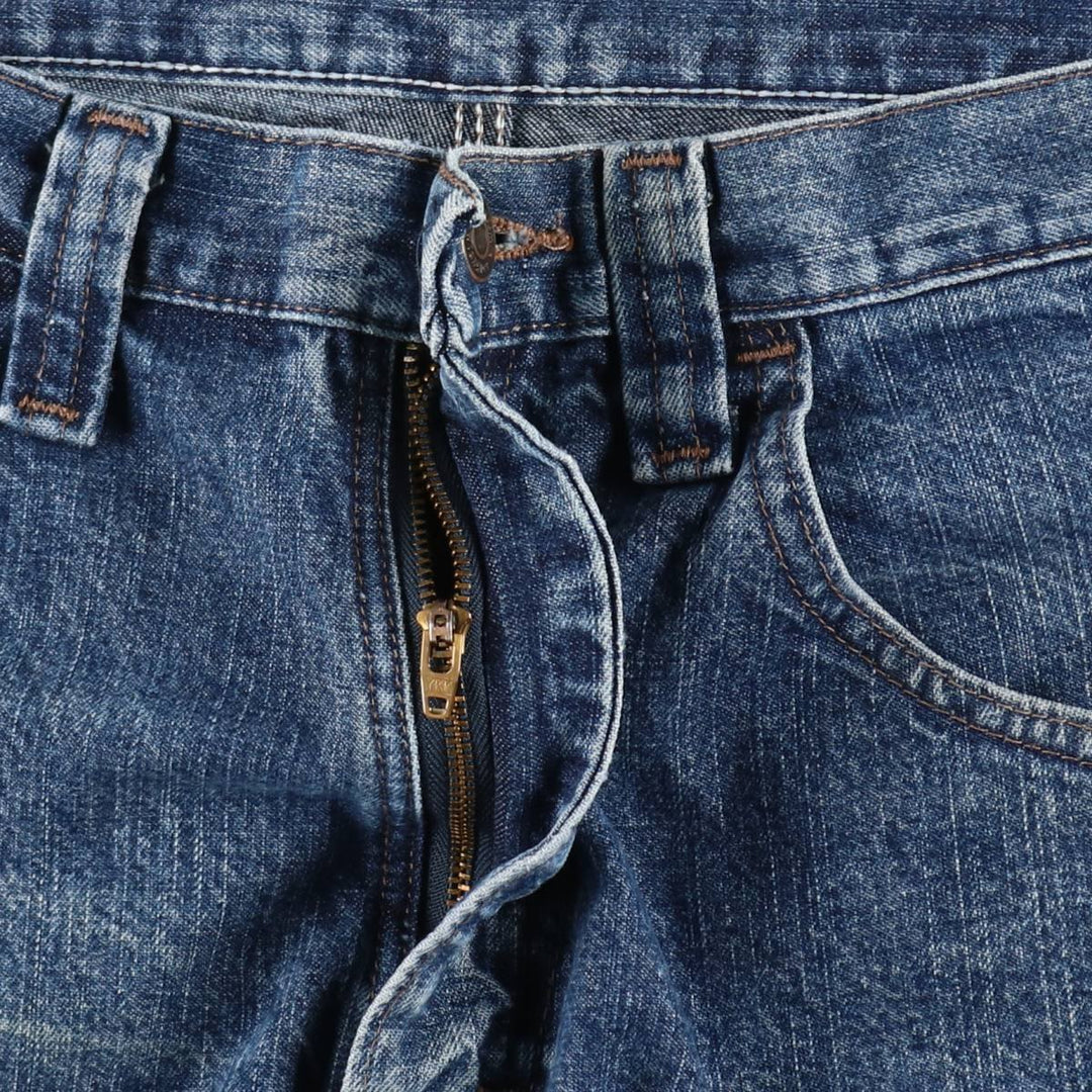 2000'S Wrangler CARPENTER denim painter shorts, men's size W34 (approx.) cotton blue type Vintage Second Hand