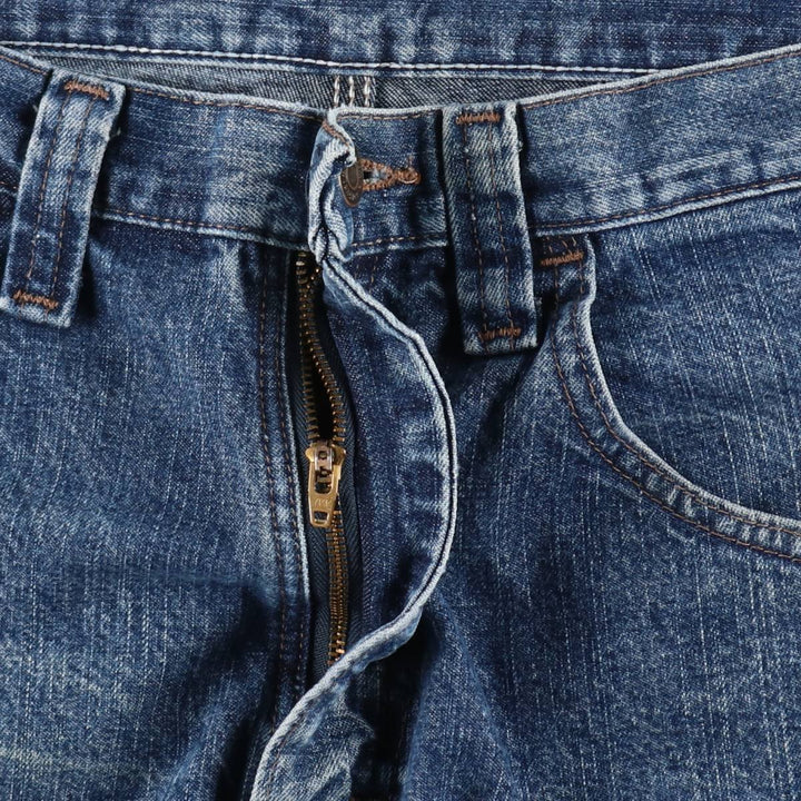 2000'S Wrangler CARPENTER denim painter shorts, men's size W34 (approx.) cotton blue type Vintage Second Hand