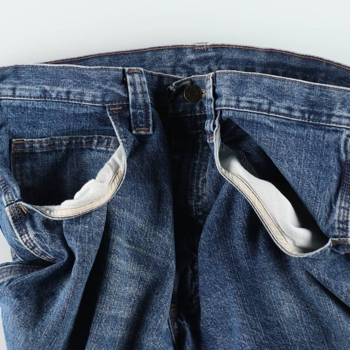 2000'S Wrangler CARPENTER denim painter shorts, men's size W34 (approx.) cotton blue type Vintage Second Hand