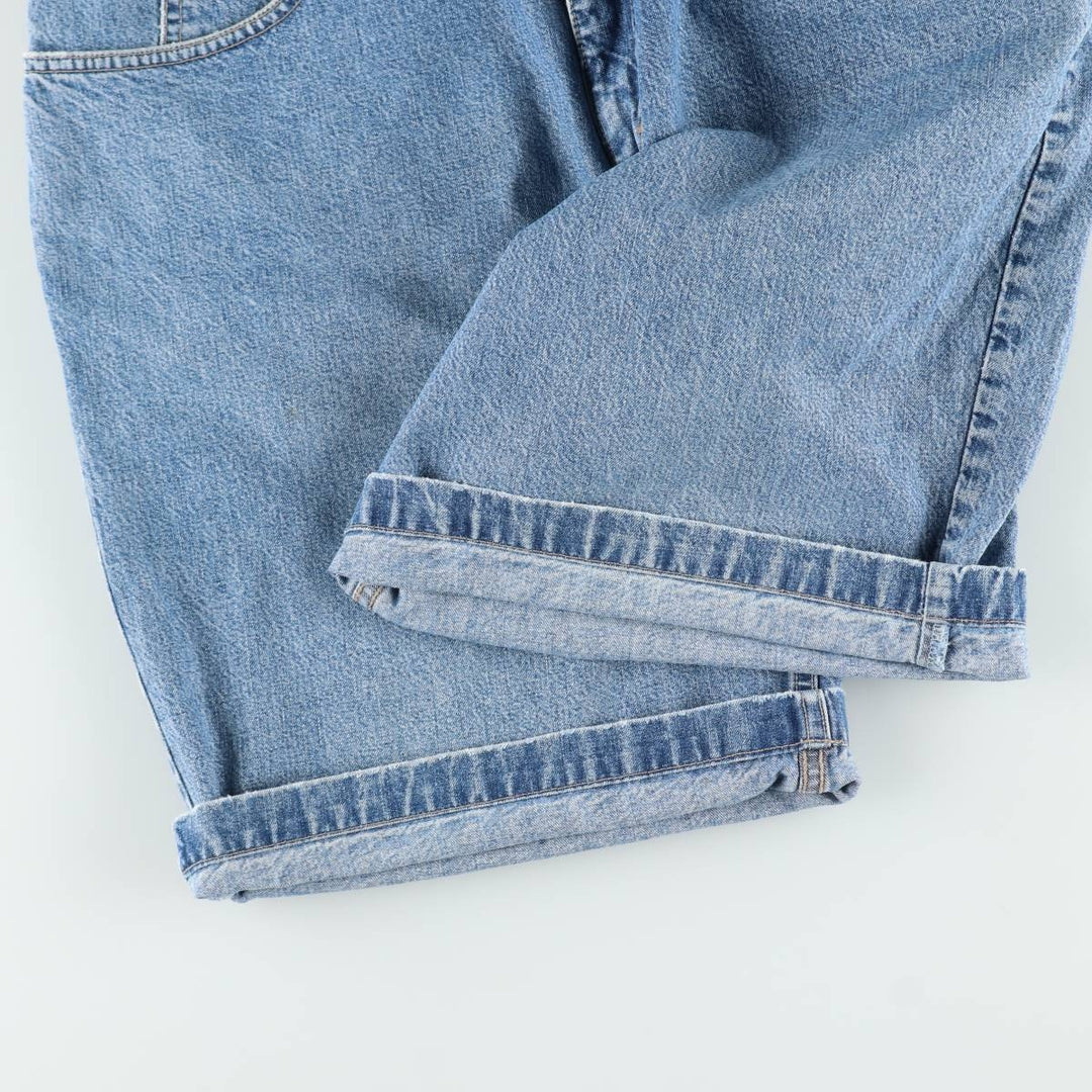 90'S Guess Jeans denim shorts, half pants, made in USA, men's size W34 equivalent, vintage. cotton blue type Vintage Second Hand