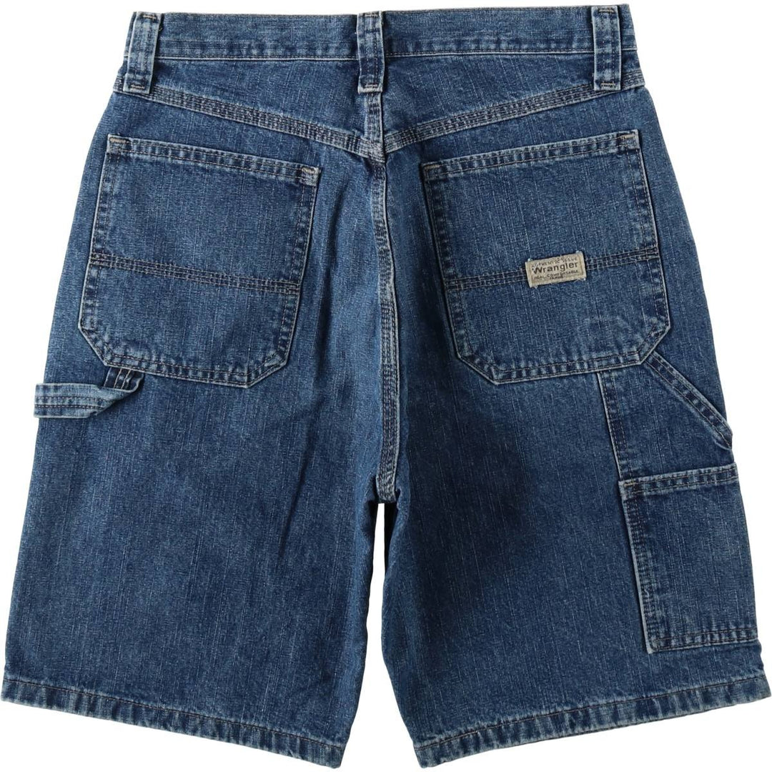 2000'S Wrangler CARPENTER Denim Painter Shorts, Men's W30 (approx.) cotton blue type Vintage Second Hand