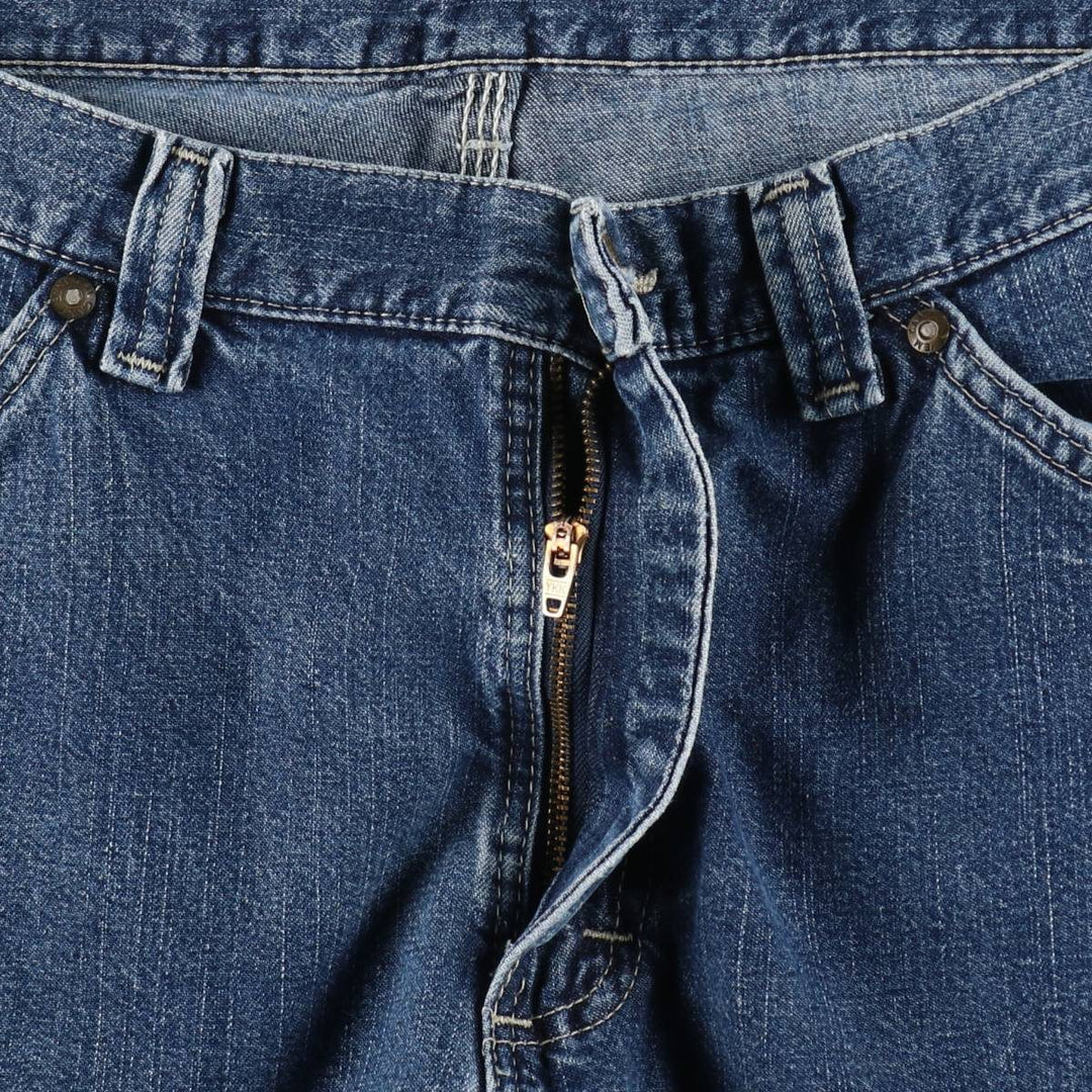 Lee DUNGAREES Denim Painter Shorts, Men's W35 (approx.) cotton blue type Vintage Second Hand