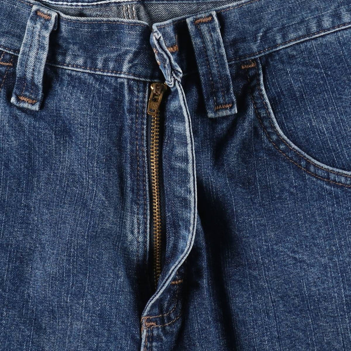 Wrangler CARPENTER Denim Painter Shorts, Shorts, Men's, W33 equivalent cotton blue type Vintage Second Hand