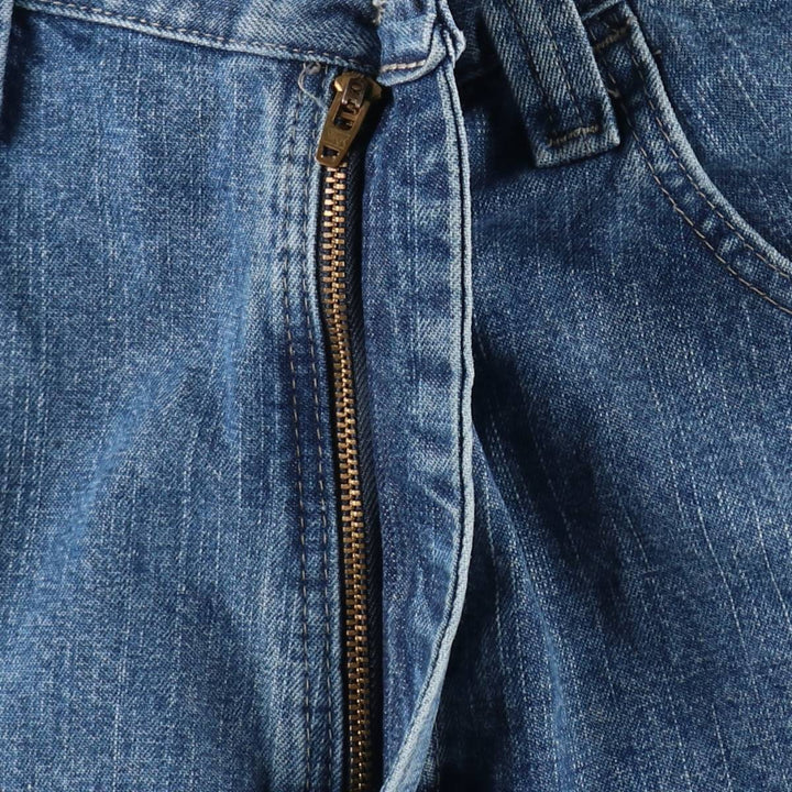 Wrangler Carpenter Denim Painter Shorts (Men's W35 equivalent) cotton blue type Vintage Second Hand