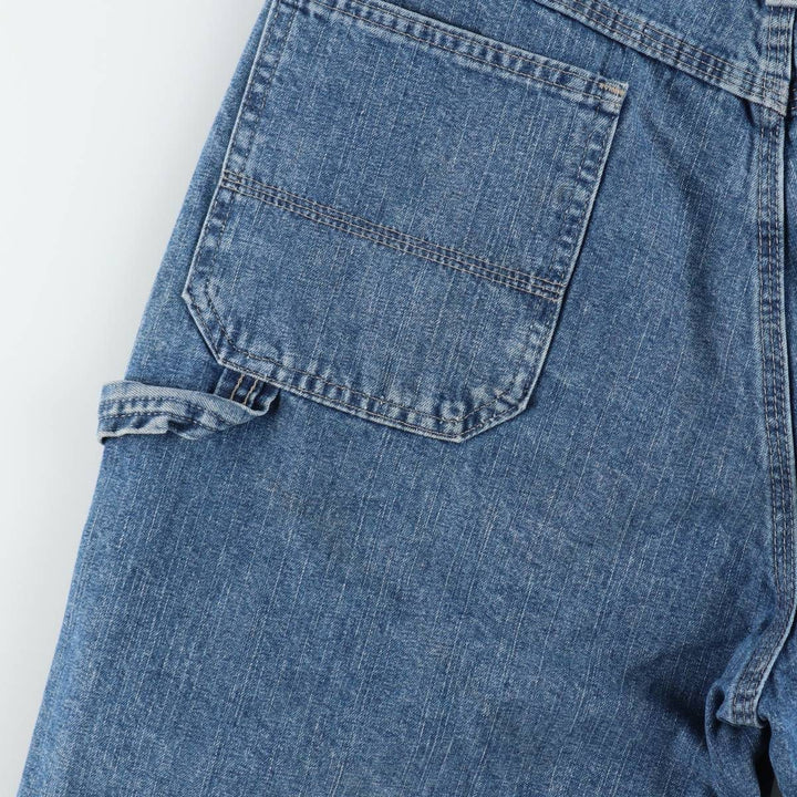 Wrangler Carpenter Denim Painter Shorts (Men's W35 equivalent) cotton blue type Vintage Second Hand