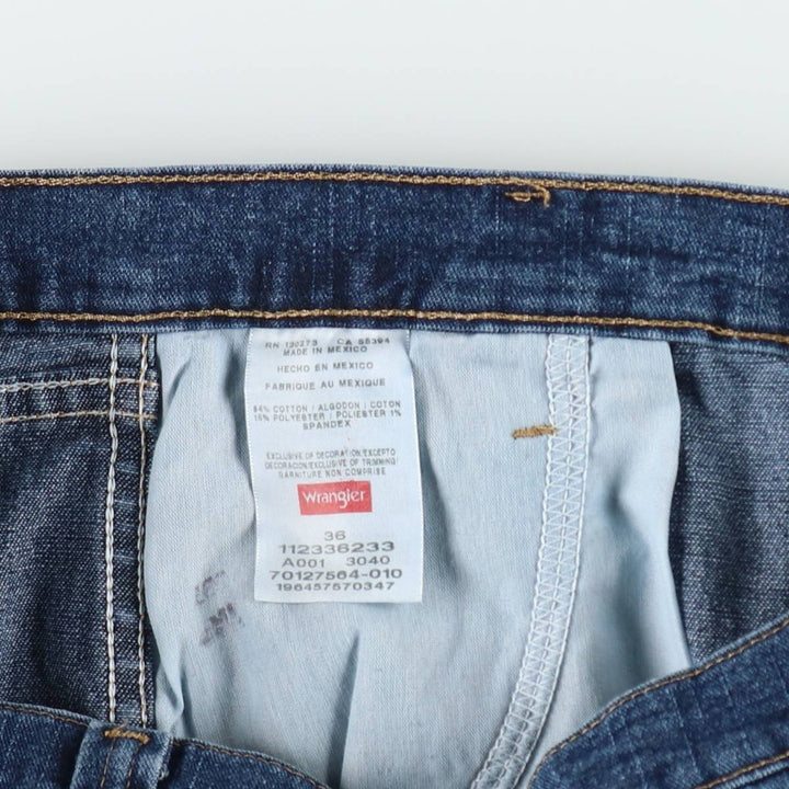 Wrangler Denim Painter Shorts, Shorts, Men's, W36 equivalent cotton blue type Vintage Second Hand