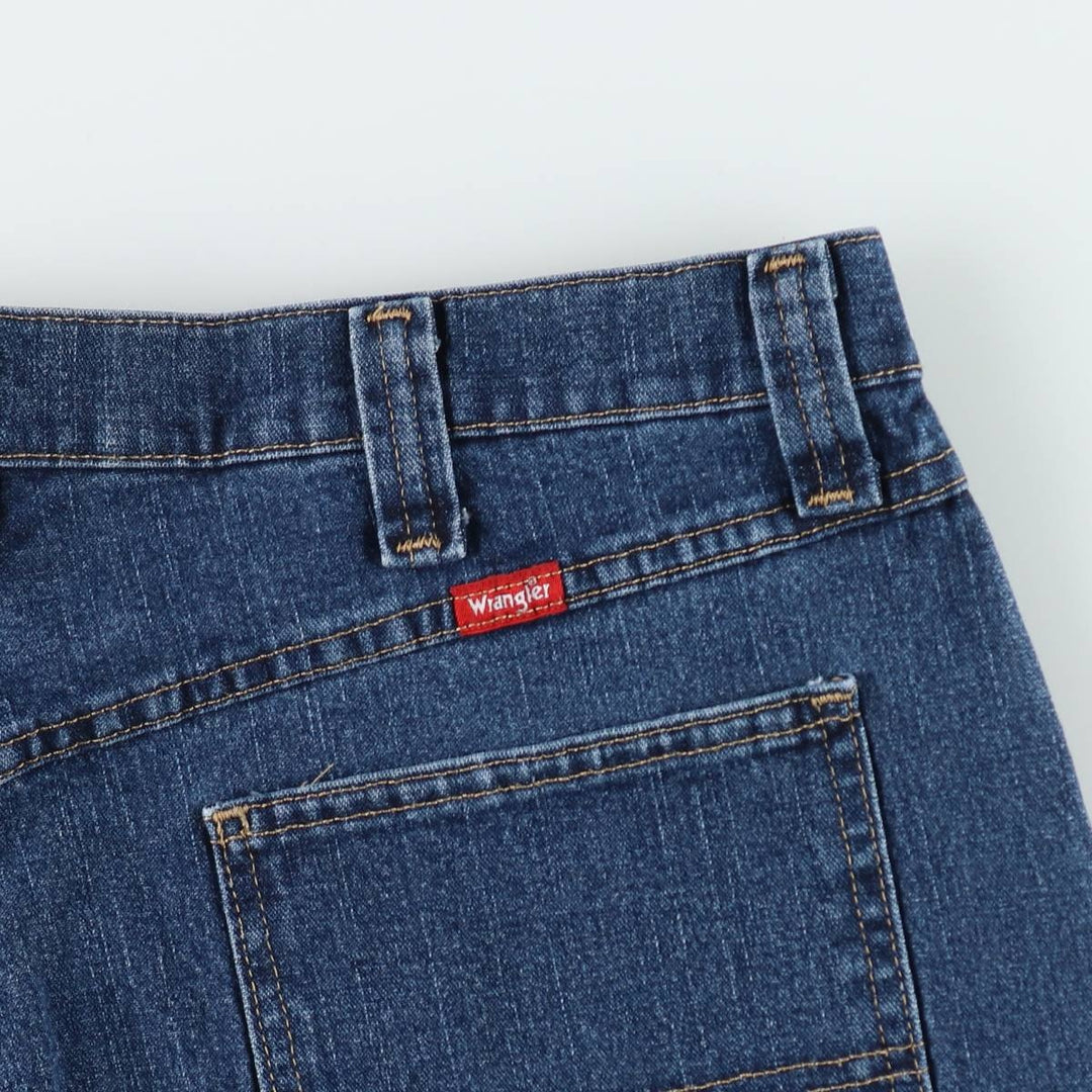 Wrangler Denim Painter Shorts, Shorts, Men's, W36 equivalent cotton blue type Vintage Second Hand