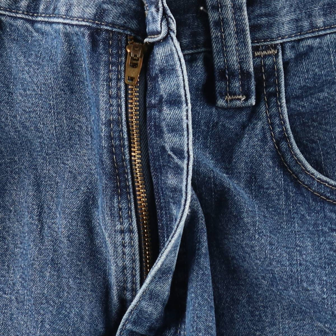 2000'S Wrangler denim painter shorts, men's size W36 (approx.) cotton blue type Vintage Second Hand