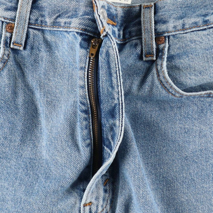 00'S Levi's 550 Relaxed Fit Denim Shorts for Men, Size W36 cotton blue type Vintage Second Hand