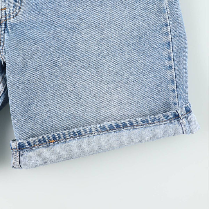 00'S Levi's 550 Relaxed Fit Denim Shorts for Men, Size W36 cotton blue type Vintage Second Hand