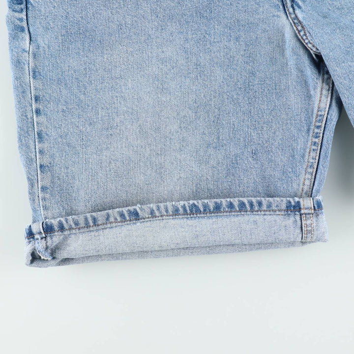 00'S Levi's 550 Relaxed Fit Denim Shorts for Men, Size W36 cotton blue type Vintage Second Hand