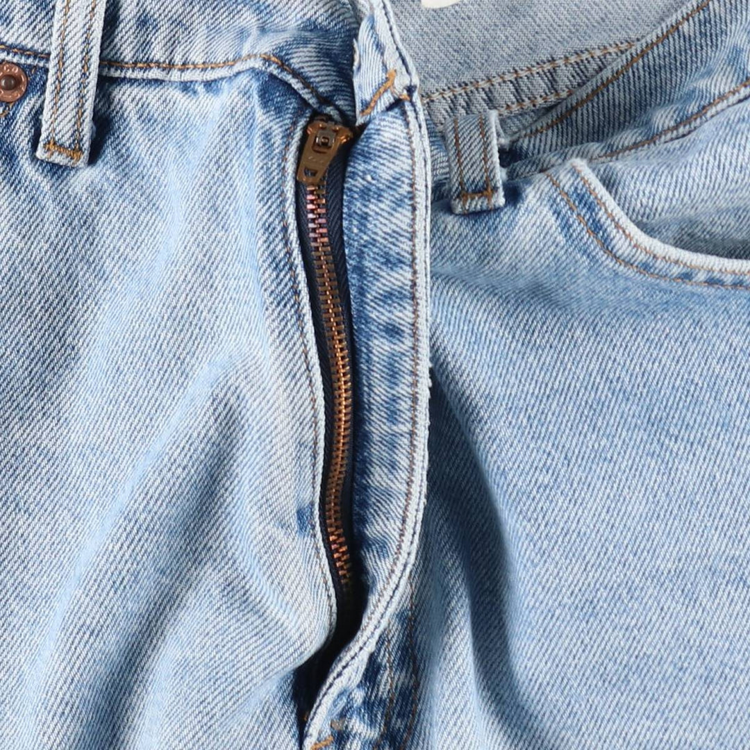 Levi's 550 Relaxed Fit Denim Shorts, Men's Size W34 (approx.), Orange Tab unclear Blue type light blue Vintage Second Hand