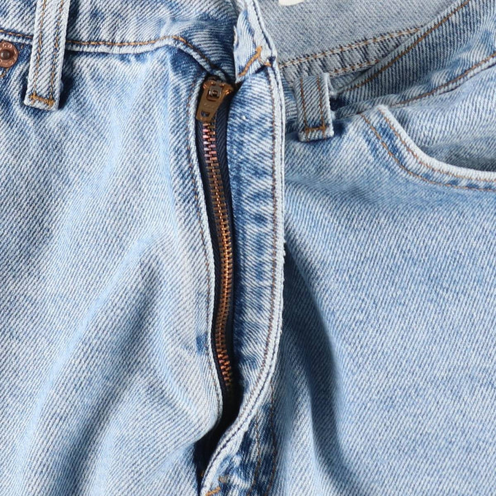 Levi's 550 Relaxed Fit Denim Shorts, Men's Size W34 (approx.), Orange Tab unclear Blue type light blue Vintage Second Hand