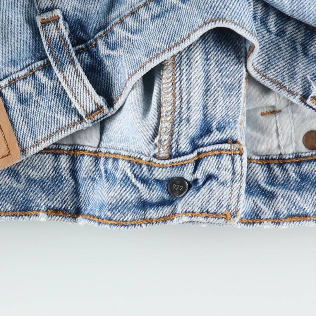 Levi's 550 Relaxed Fit Denim Shorts, Men's Size W34 (approx.), Orange Tab unclear Blue type light blue Vintage Second Hand