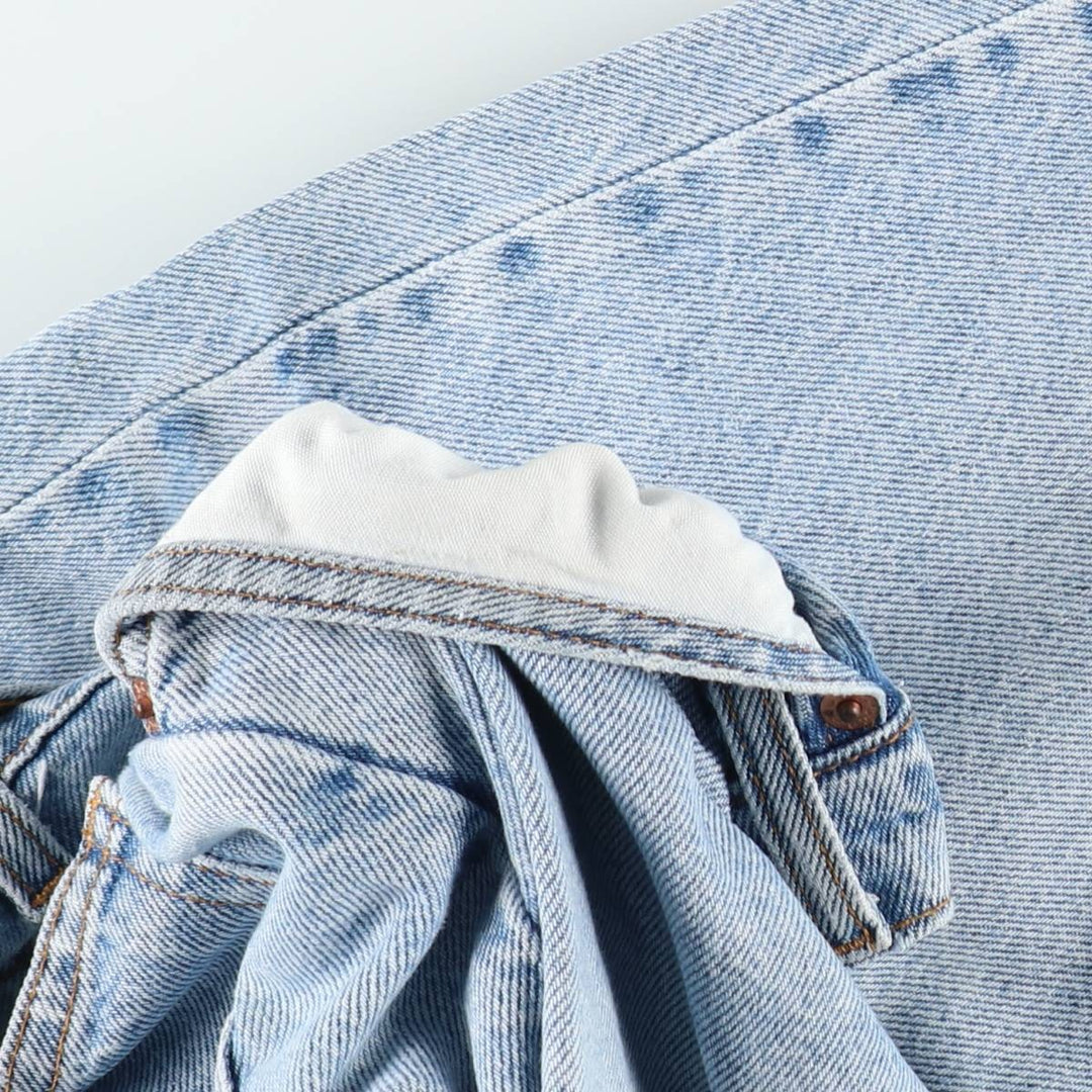 Levi's 550 Relaxed Fit Denim Shorts, Men's Size W34 (approx.), Orange Tab unclear Blue type light blue Vintage Second Hand