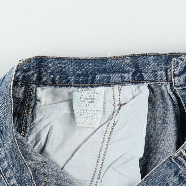 Wrangler denim cargo shorts, men's size W34 (approx.) cotton blue type Vintage Second Hand