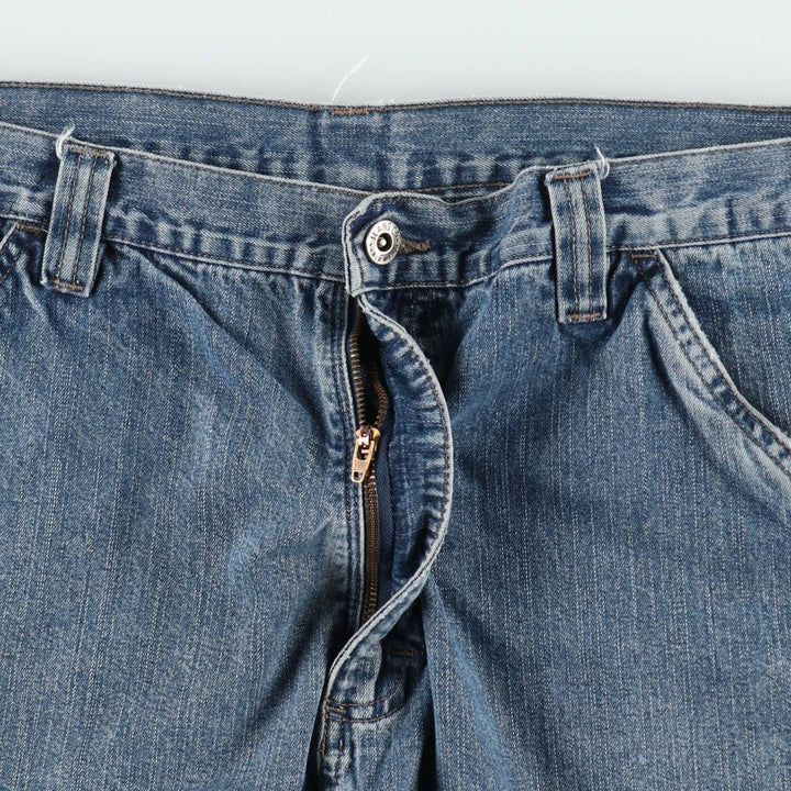 Wrangler denim cargo shorts, men's size W34 (approx.) cotton blue type Vintage Second Hand