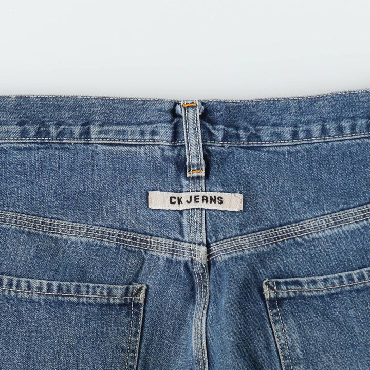 90s-00'S Calvin Klein Jeans Denim Painter Shorts, Men's W33 (approx.), Vintage cotton blue type Vintage Second Hand