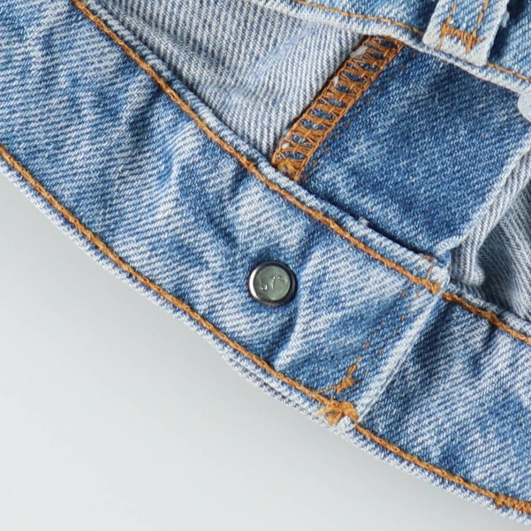 90'S Levi's Orange Tab Denim Shorts, Made in USA, Men's Size W34 (approx.), Vintage cotton blue type Vintage Second Hand