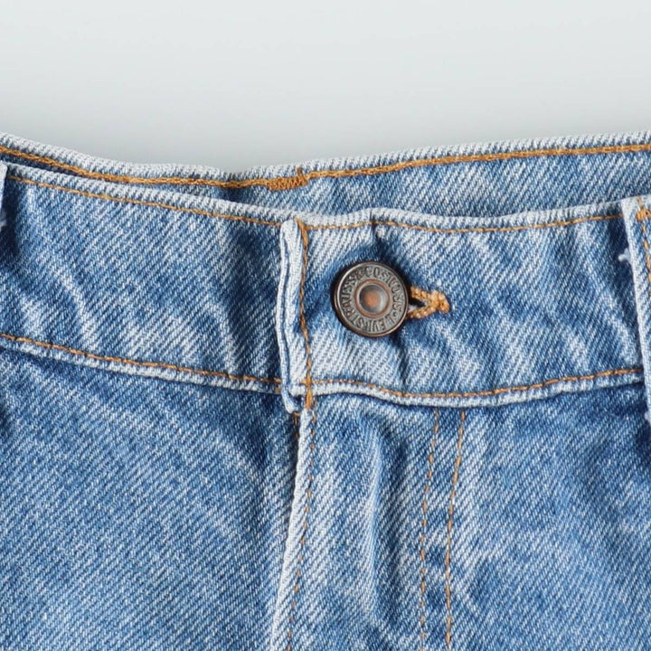 90'S Levi's Orange Tab Denim Shorts, Made in USA, Men's Size W34 (approx.), Vintage cotton blue type Vintage Second Hand