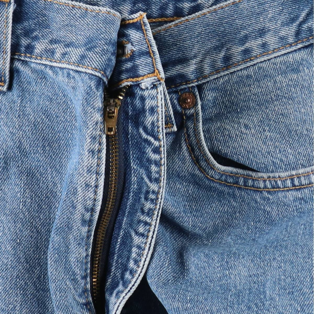 90'S Levi's 550 Relaxed Fit Denim Shorts, Made in USA, Men's Size W36 (approx.), Vintage cotton blue type Vintage Second Hand