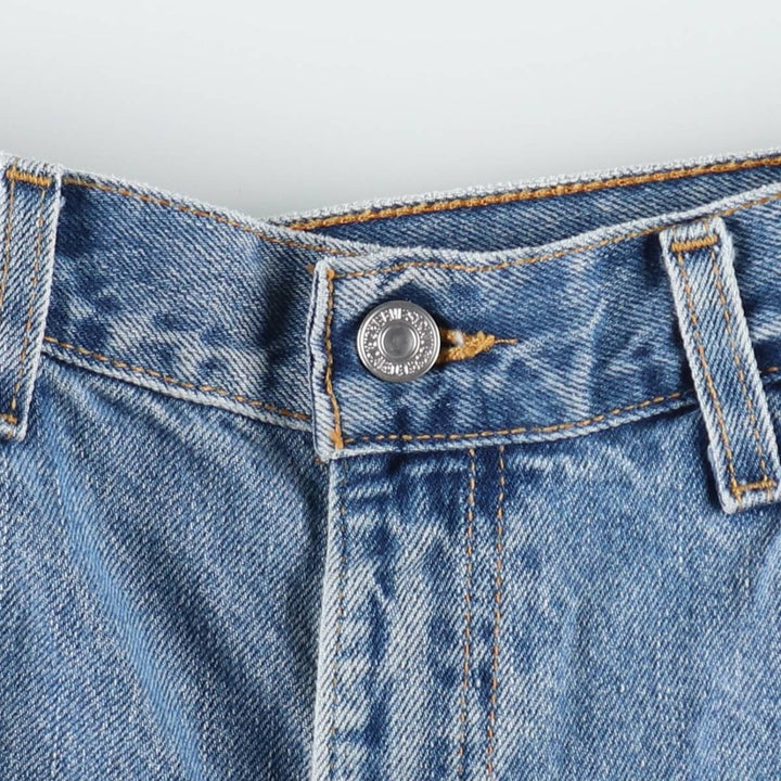 90'S Levi's 550 Relaxed Fit Denim Shorts, Made in USA, Men's Size W36 (approx.), Vintage cotton blue type Vintage Second Hand