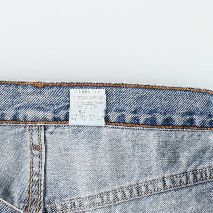 90'S Levi's 550 Relaxed Fit Denim Shorts, Made in USA, Men's W35 (approx.), Vintage cotton blue type Vintage Second Hand