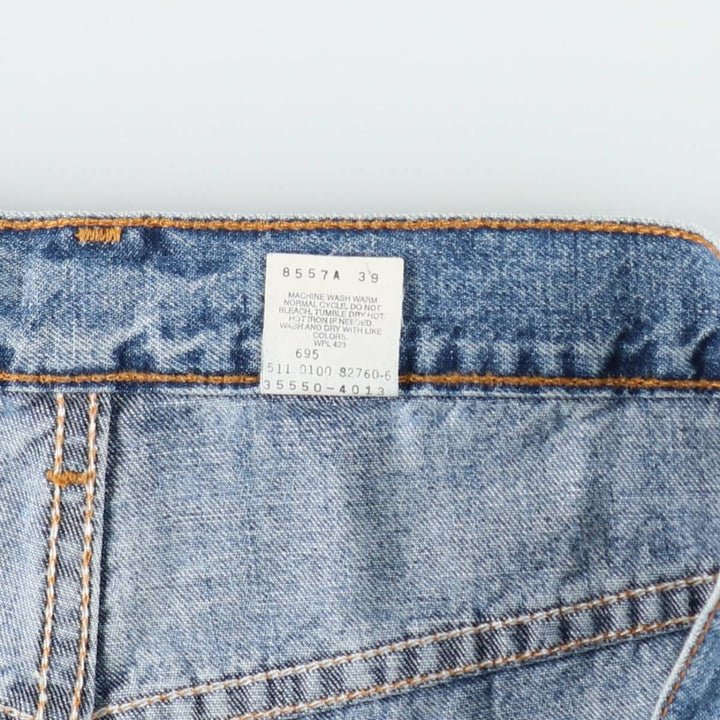 2000'S Levi's 550 Relaxed Fit Denim Shorts, Made in USA, Men's Size W38 (approx.) cotton blue type Vintage Second Hand