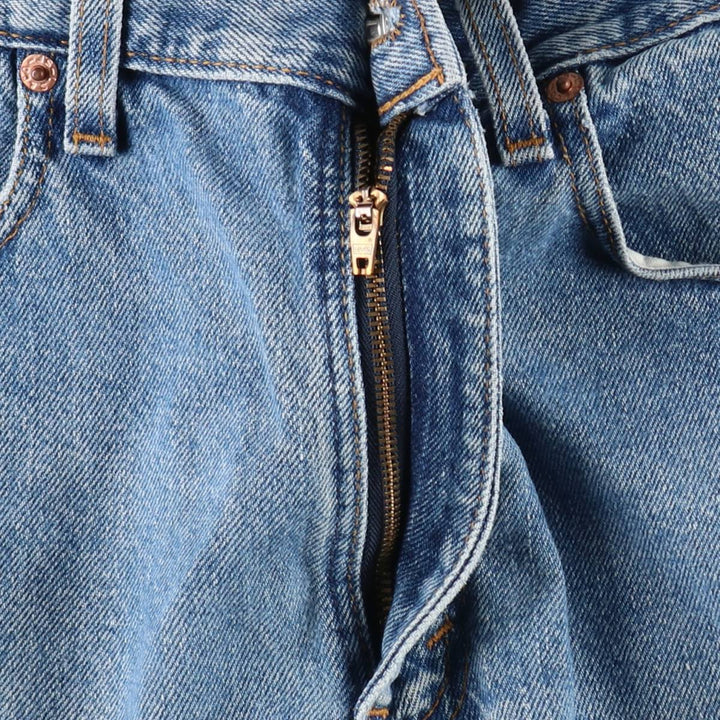 2000'S Levi's 550 Relaxed Fit Denim Shorts, Made in USA, Men's Size W33 (approx.) cotton blue type Vintage Second Hand