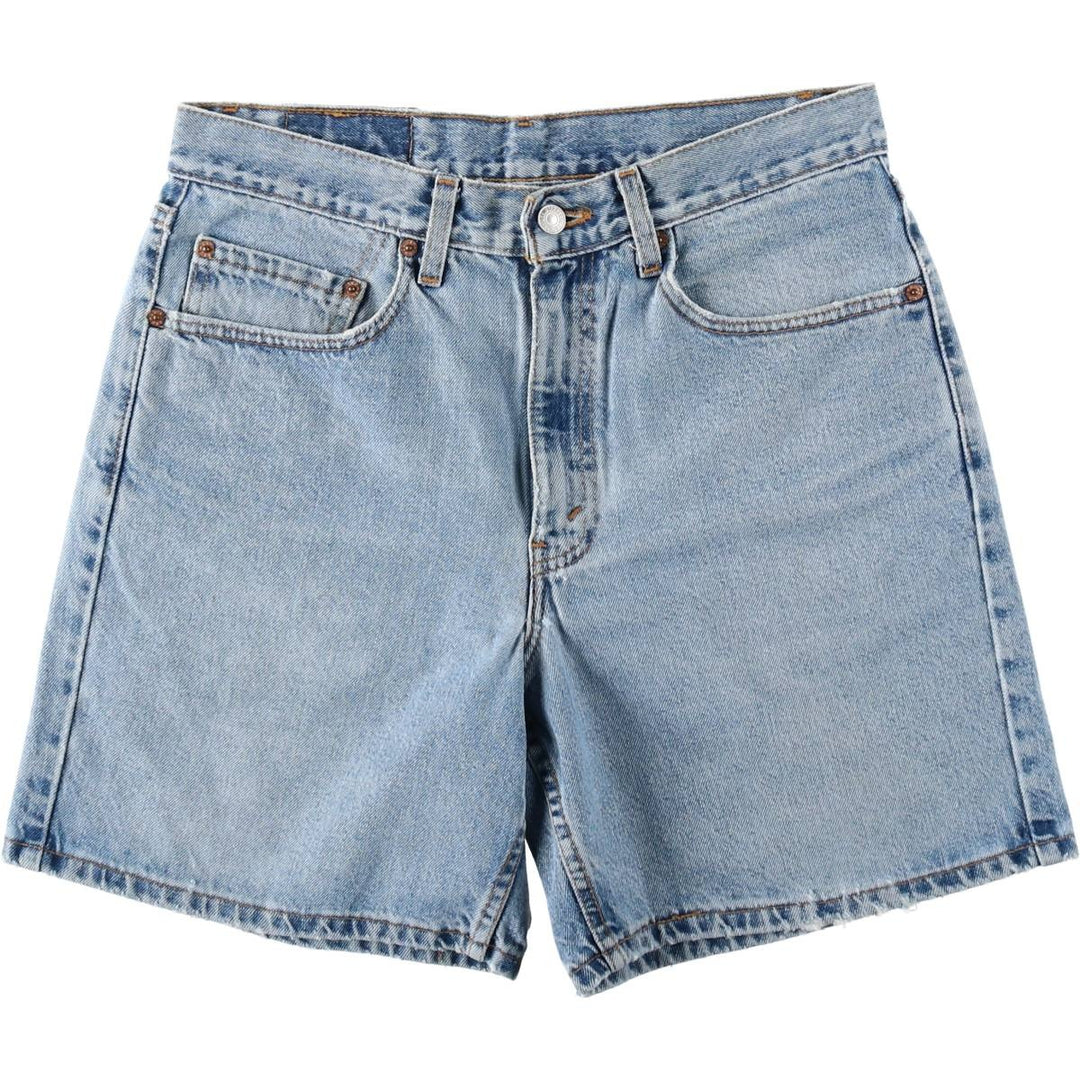 2000'S Levi's 550 Relaxed Fit Denim Shorts, Made in USA, Men's Size W32 (approx.) cotton blue type Vintage Second Hand