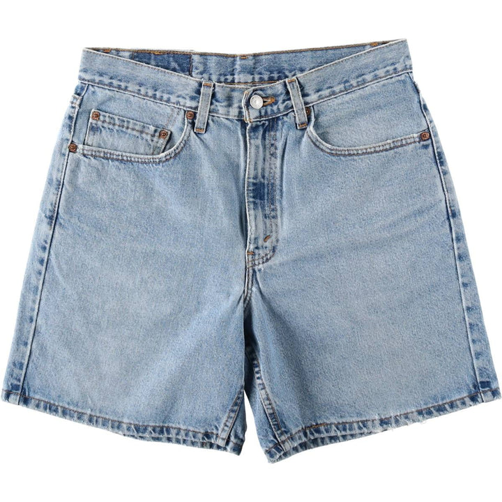 2000'S Levi's 550 Relaxed Fit Denim Shorts, Made in USA, Men's Size W32 (approx.) cotton blue type Vintage Second Hand