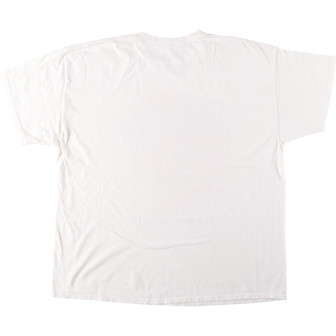 THE BEACH BOYS Band T-shirt, Men's Size XL (approx.) cotton pale white type Vintage Second Hand